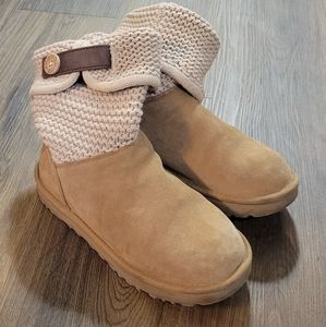 Ugg boots - khaki knit ugg boots